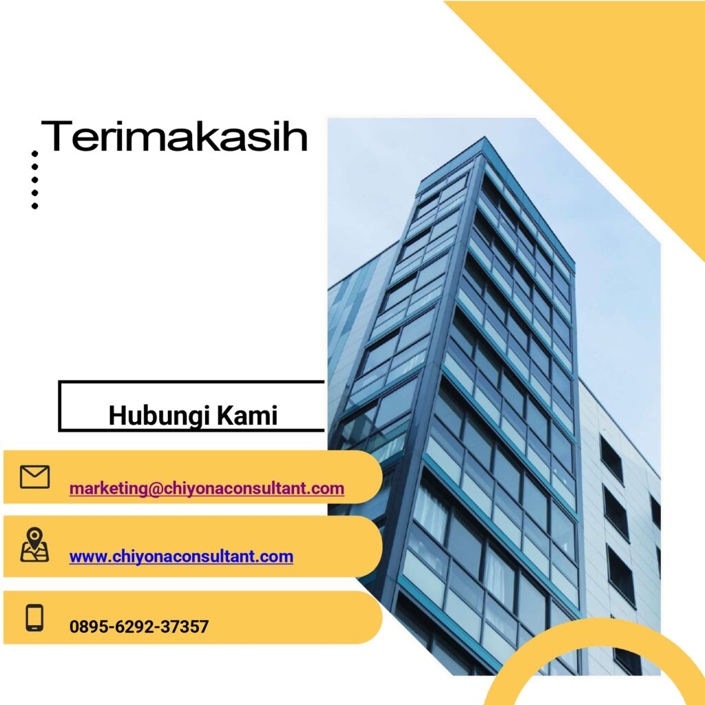 19 PT Chiyona Adi Panca - Konsultan Profesional dan Terpercaya, Solusi Cepat Urus SLF, PBG, dan AMDAL di Bogor, Depok, Tangerang, Bekasi, Jakarta, Bandung, Semarang, Malang, Surabaya, dan seluruh Indonesia